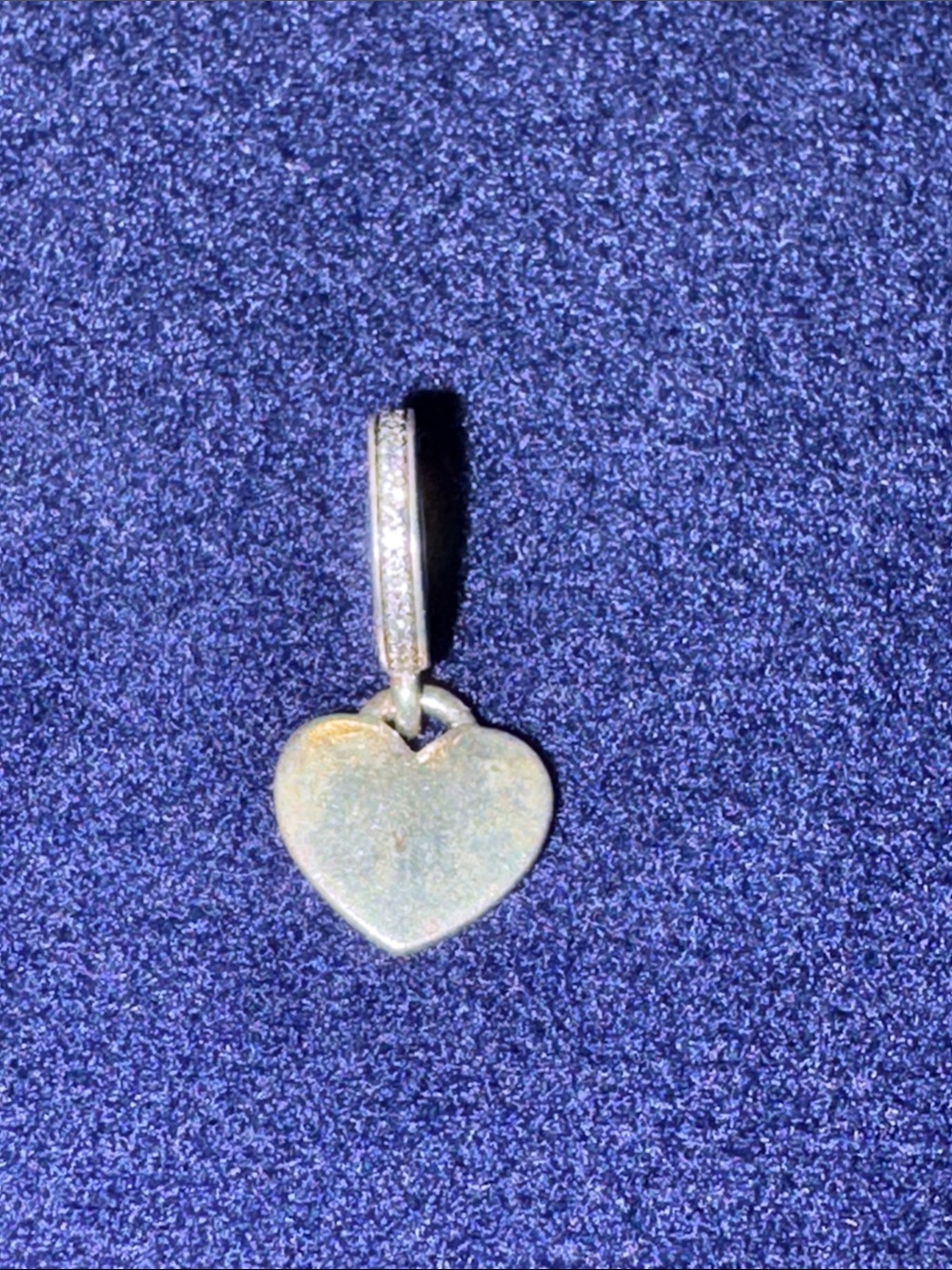 Sterling Silver ❤️ Ireland Heart Charm Pendant - Silver Heart Charm